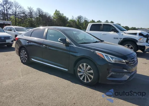 2016 Hyundai Sonata Sport из США, поврежденный, VIN 5NPE34AF0GH260452